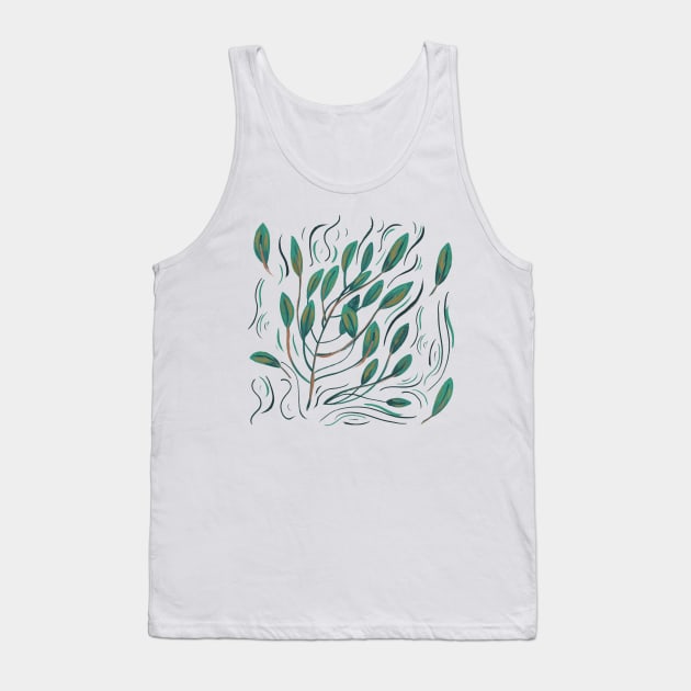 Sea Grass Tank Top by SWON Design